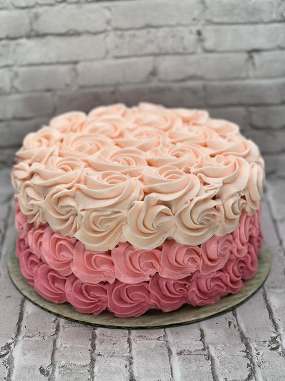 Ombré Cake