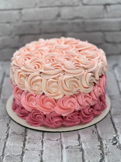 Ombré Cake